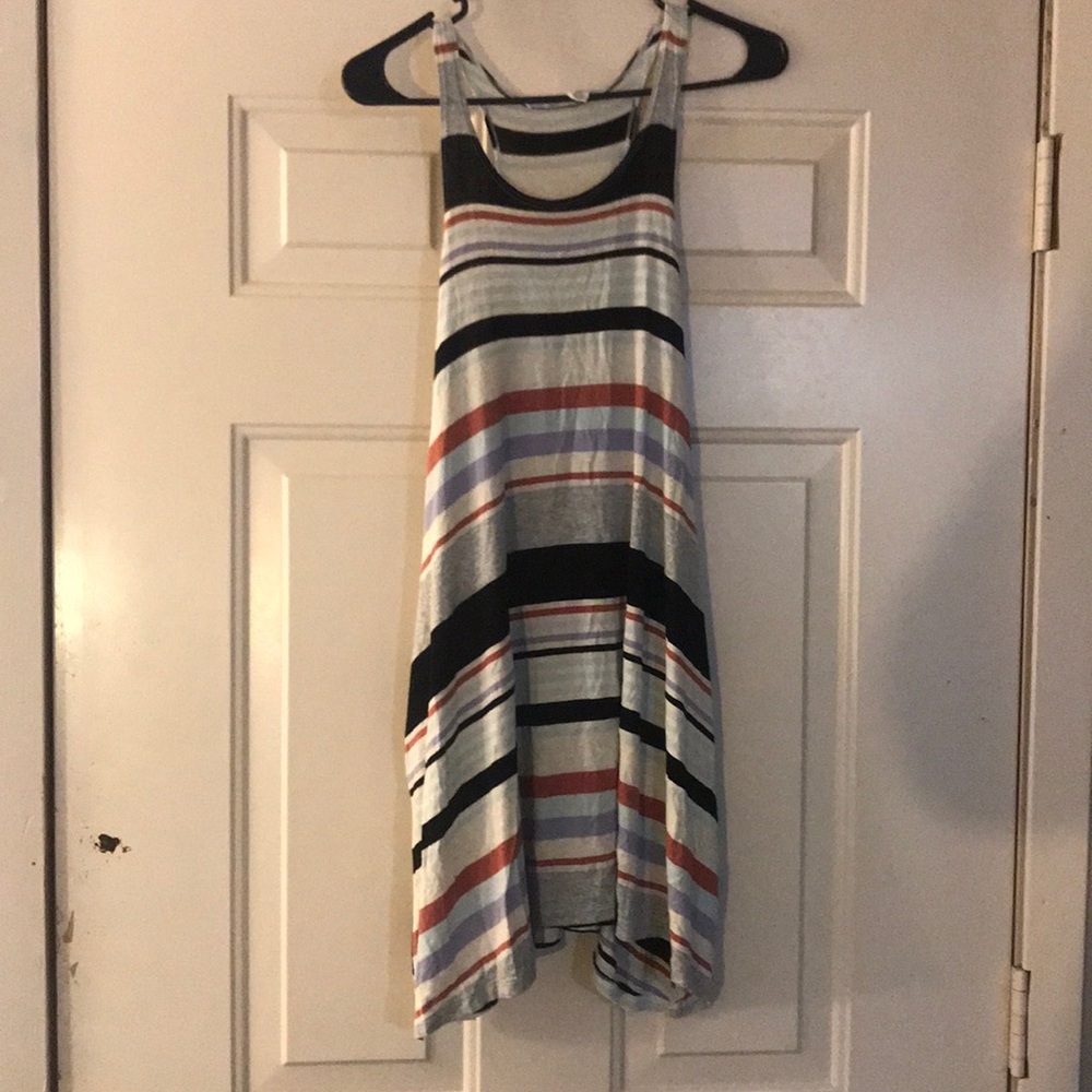 Striped dress; barely worn; pockets